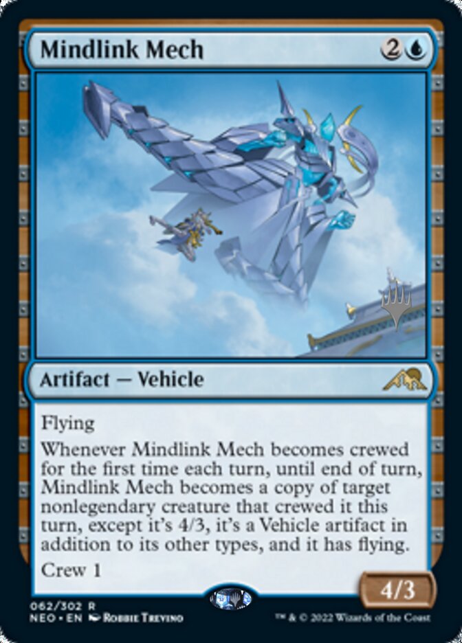 Mindlink Mech (Promo Pack) [Kamigawa: Neon Dynasty Promos] | Clutch Gaming