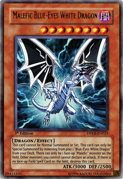 Malefic Blue-Eyes White Dragon [DPKB-EN023] Ultra Rare | Clutch Gaming