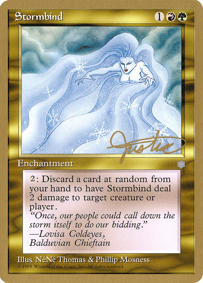Stormbind (Mark Justice) [Pro Tour Collector Set] | Clutch Gaming
