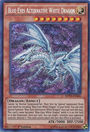 Blue-Eyes Alternative White Dragon [MVP1-ENS46] Secret Rare | Clutch Gaming