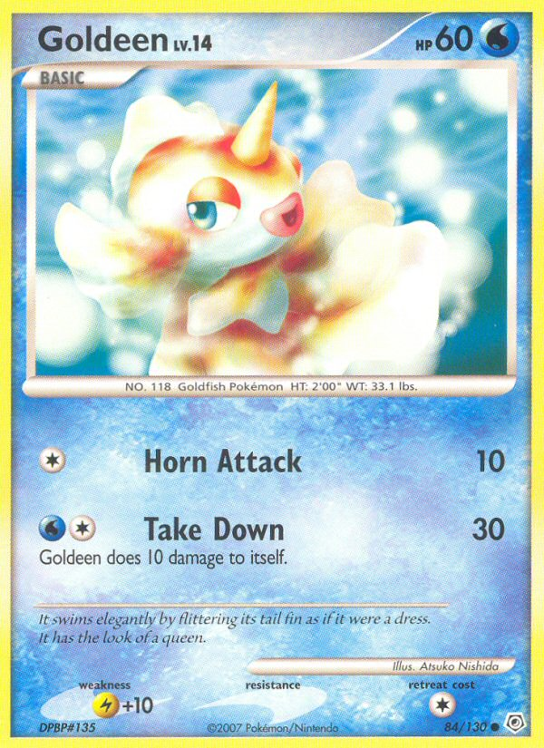 Goldeen (84/130) [Diamond & Pearl: Base Set] | Clutch Gaming