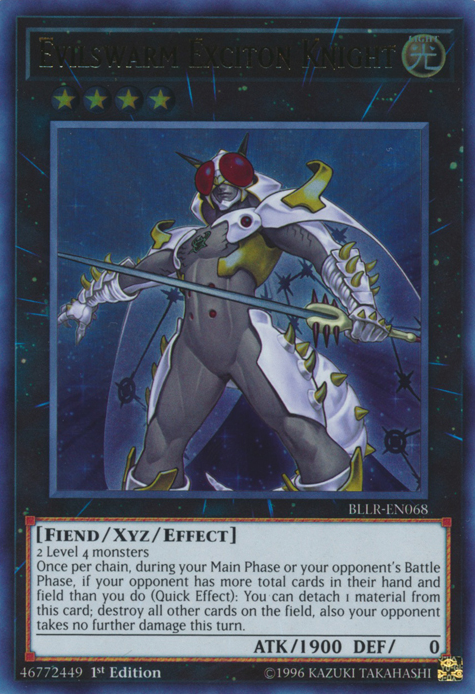 Evilswarm Exciton Knight [BLLR-EN068] Ultra Rare | Clutch Gaming