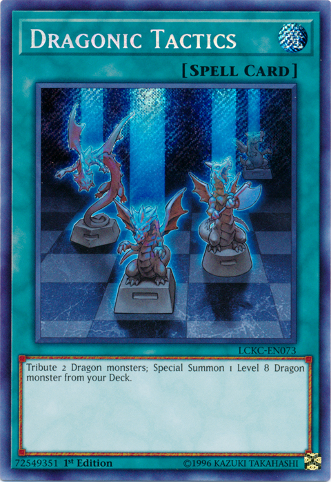 Dragonic Tactics [LCKC-EN073] Secret Rare | Clutch Gaming