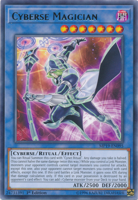 Cyberse Magician [MP19-EN095] Rare | Clutch Gaming