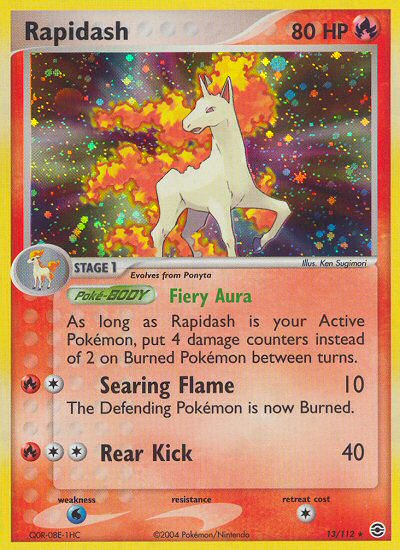 Rapidash (13/112) [EX: FireRed & LeafGreen] | Clutch Gaming