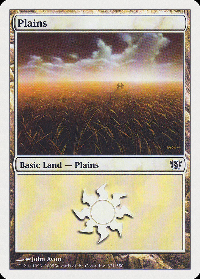 Plains (331) [Ninth Edition] | Clutch Gaming