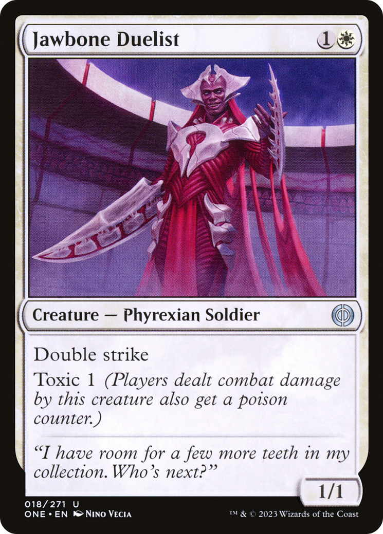 Jawbone Duelist [Phyrexia: All Will Be One] | Clutch Gaming