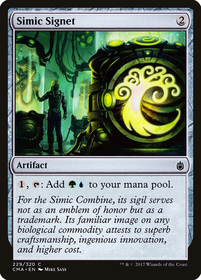 Simic Signet [Commander Anthology] | Clutch Gaming