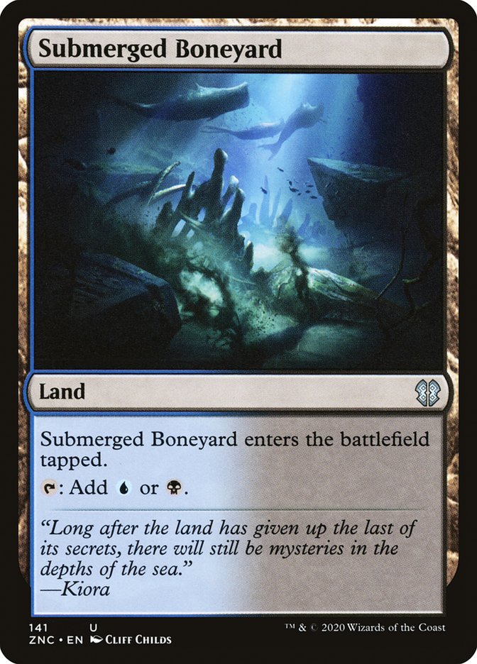 Submerged Boneyard [Zendikar Rising Commander] | Clutch Gaming