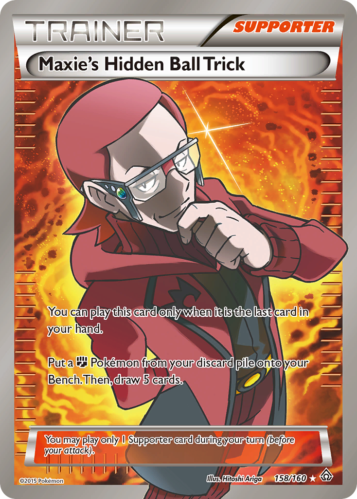 Maxie's Hidden Ball Trick (158/160) [XY: Primal Clash] | Clutch Gaming