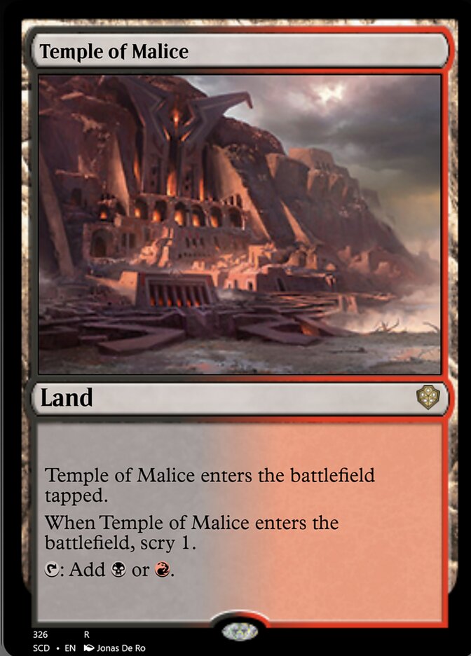 Temple of Malice [Starter Commander Decks] | Clutch Gaming