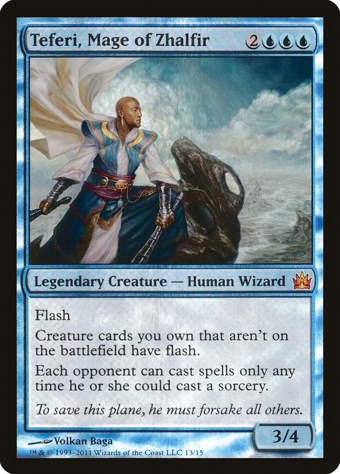 Teferi, Mage of Zhalfir [From the Vault: Legends] | Clutch Gaming