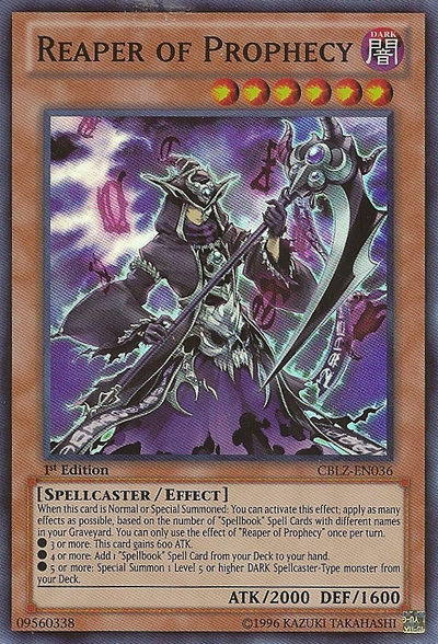 Reaper of Prophecy [CBLZ-EN036] Super Rare | Clutch Gaming