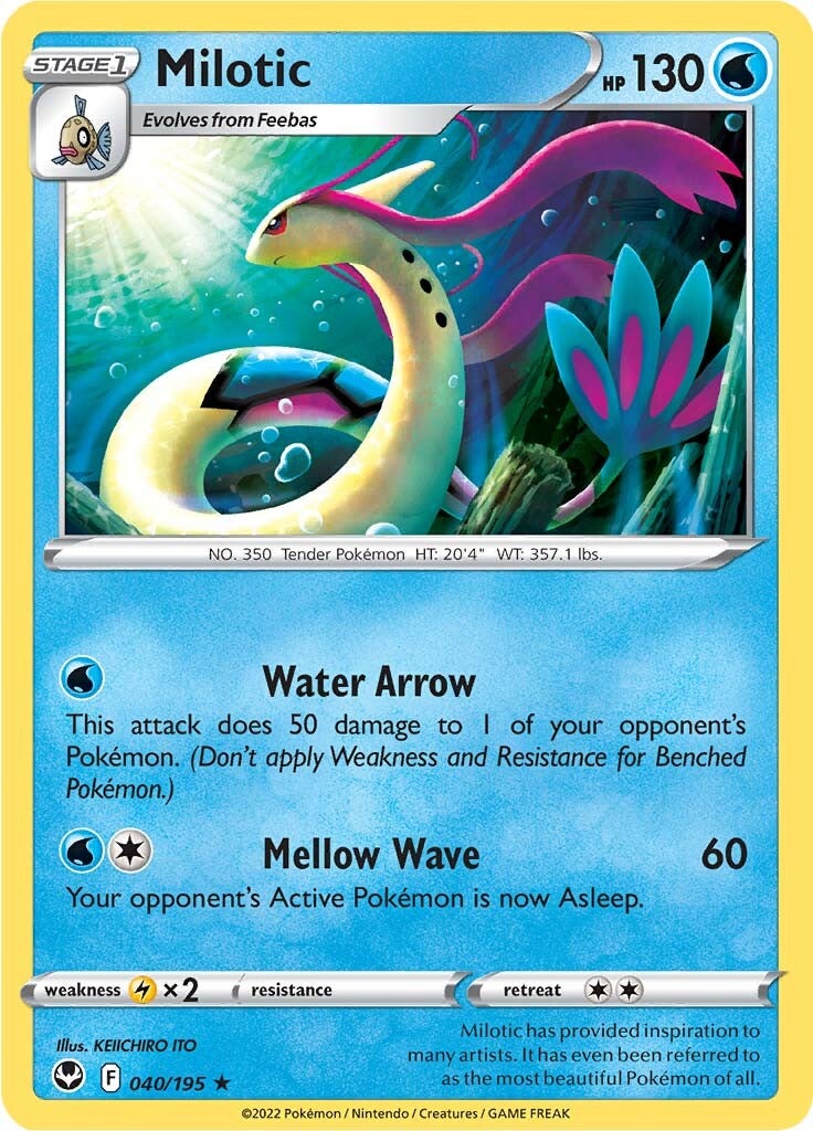 Milotic (040/195) [Sword & Shield: Silver Tempest] | Clutch Gaming