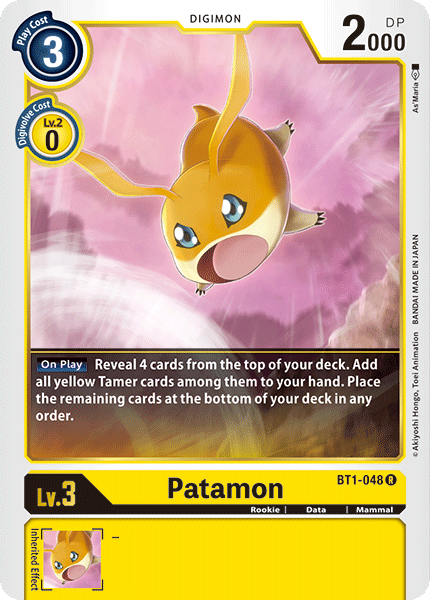 Patamon [BT1-048] [Release Special Booster Ver.1.0] | Clutch Gaming