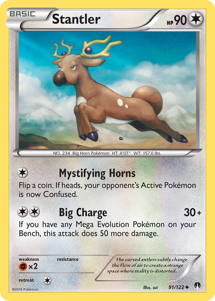 Stantler (91/122) [XY: BREAKpoint] | Clutch Gaming