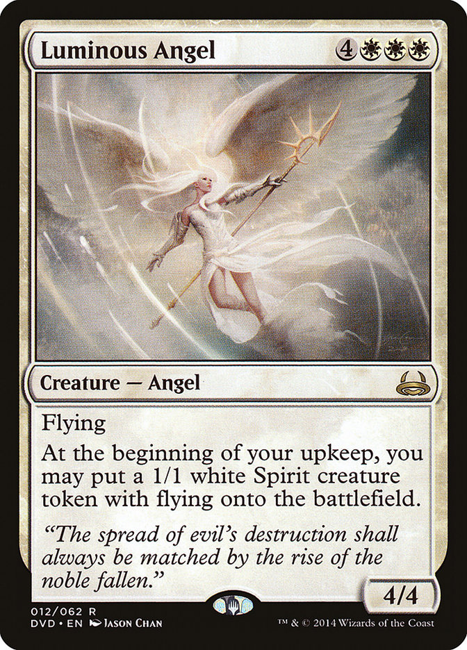 Luminous Angel (Divine vs. Demonic) [Duel Decks Anthology] | Clutch Gaming