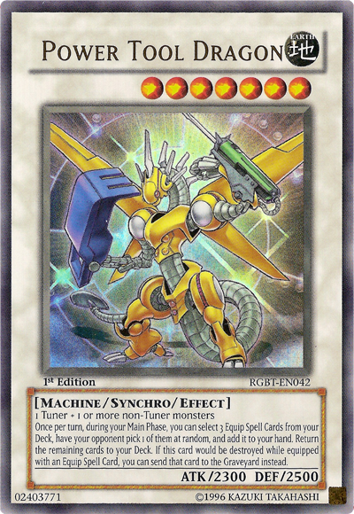 Power Tool Dragon [RGBT-EN042] Ultra Rare | Clutch Gaming