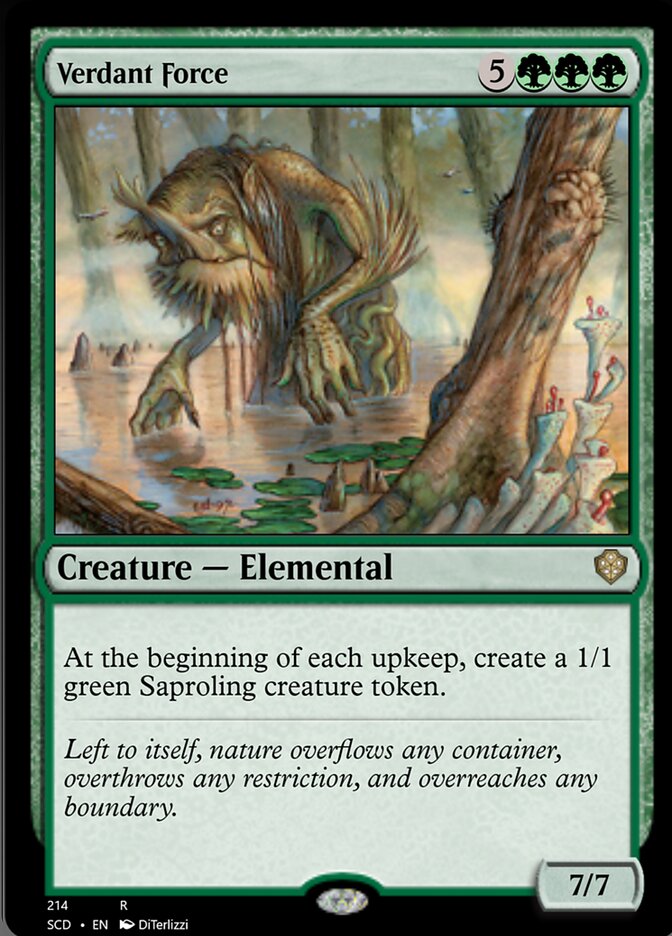 Verdant Force [Starter Commander Decks] | Clutch Gaming