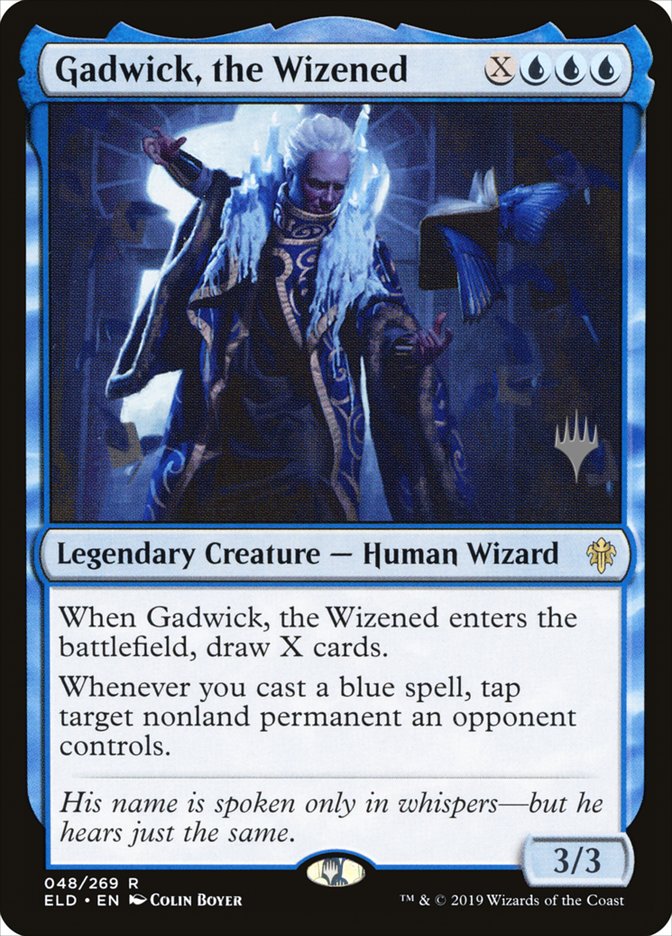 Gadwick, the Wizened (Promo Pack) [Throne of Eldraine Promos] | Clutch Gaming