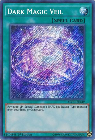 Dark Magic Veil [MVP1-ENS19] Secret Rare | Clutch Gaming