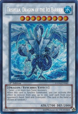 Trishula, Dragon of the Ice Barrier [HA04-EN060] Secret Rare | Clutch Gaming