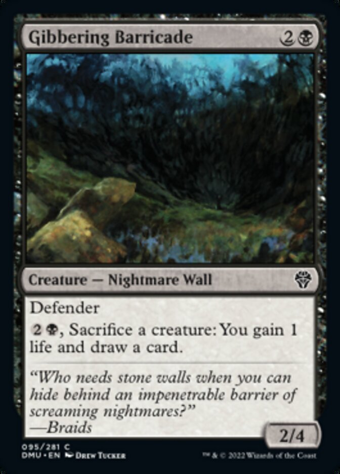 Gibbering Barricade [Dominaria United] | Clutch Gaming