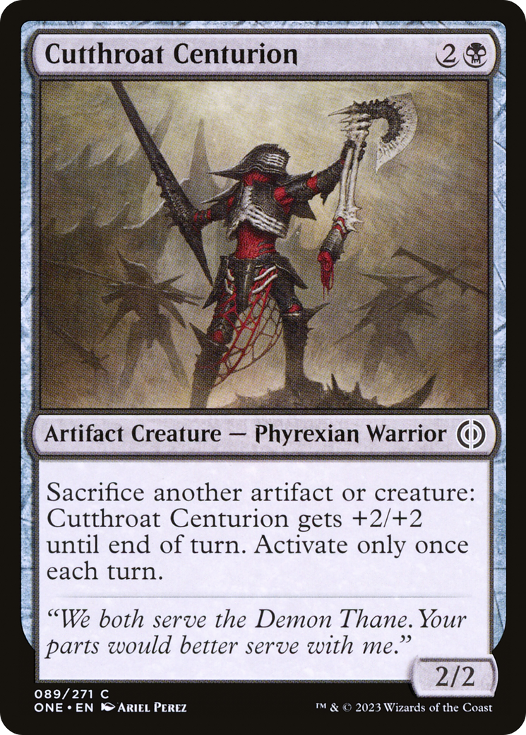 Cutthroat Centurion [Phyrexia: All Will Be One] | Clutch Gaming