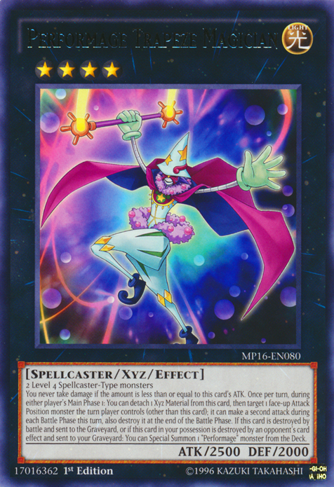 Performage Trapeze Magician [MP16-EN080] Rare | Clutch Gaming