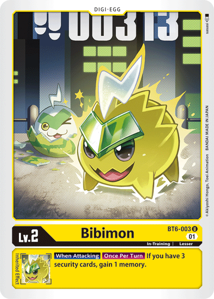 Bibimon [BT6-003] [Double Diamond] | Clutch Gaming