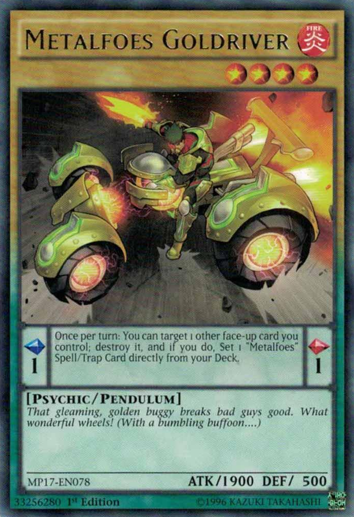 Metalfoes Goldriver [MP17-EN078] Rare | Clutch Gaming