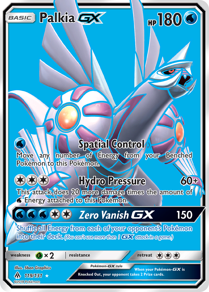 Palkia GX (119/131) [Sun & Moon: Forbidden Light] | Clutch Gaming