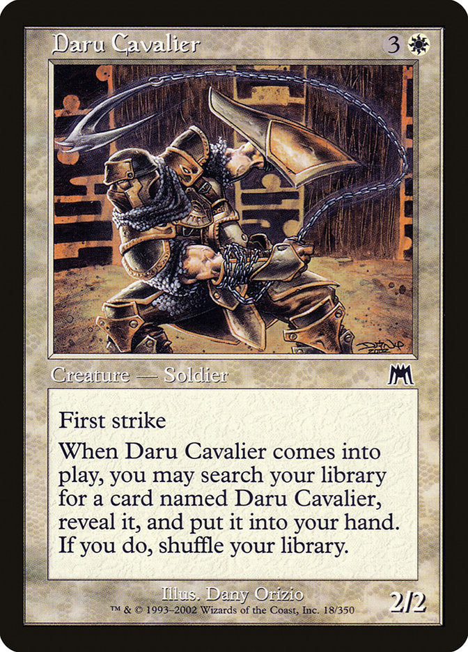 Daru Cavalier [Onslaught] | Clutch Gaming