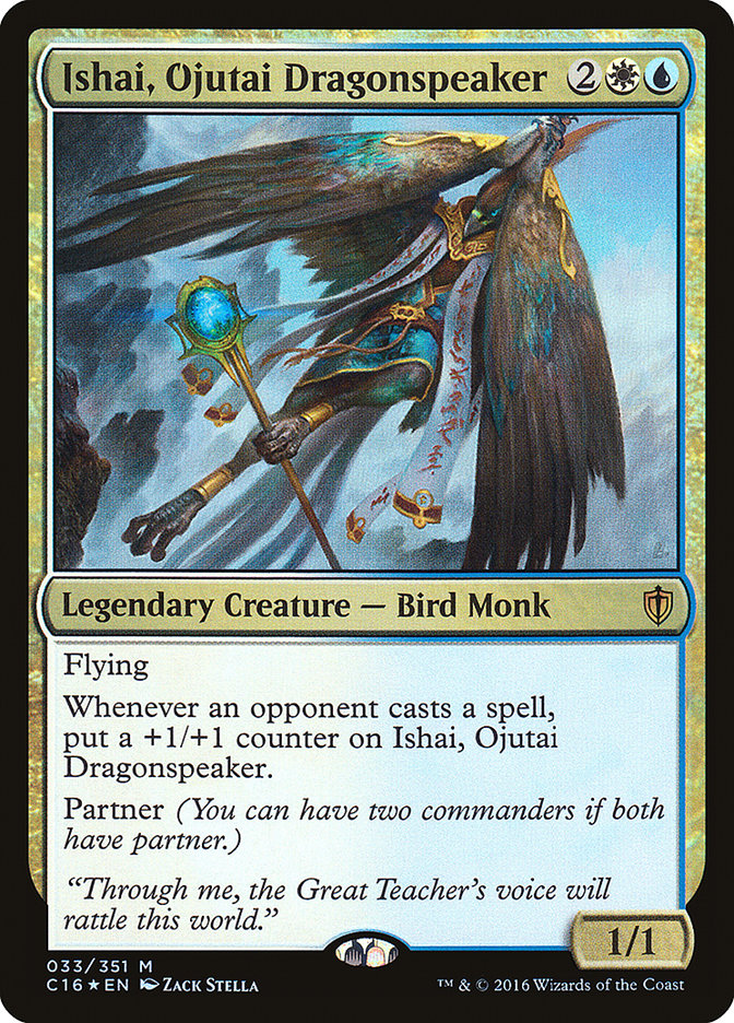 Ishai, Ojutai Dragonspeaker [Commander 2016] | Clutch Gaming