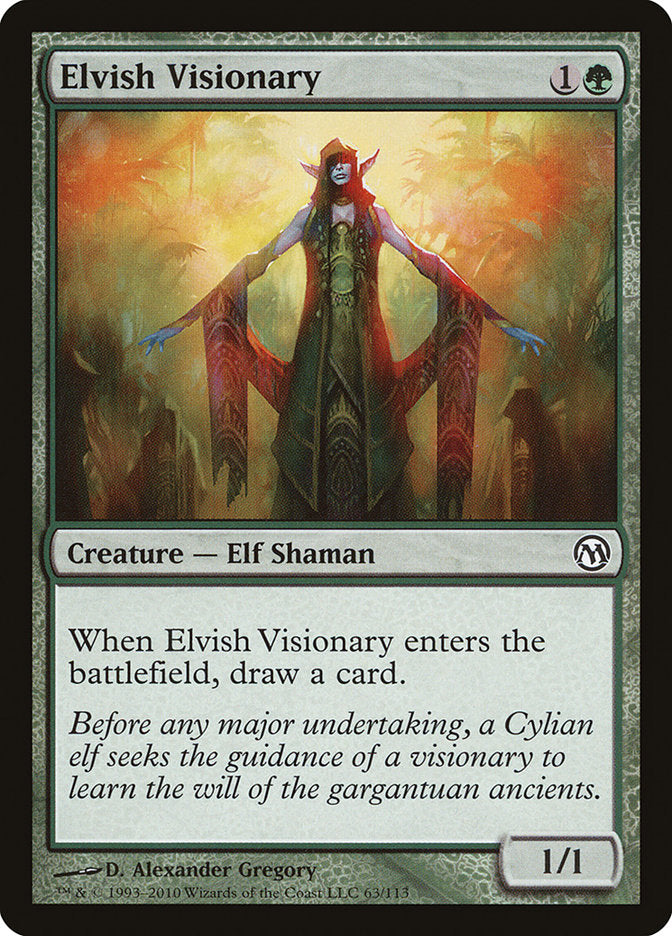 Elvish Visionary [Duels of the Planeswalkers] | Clutch Gaming