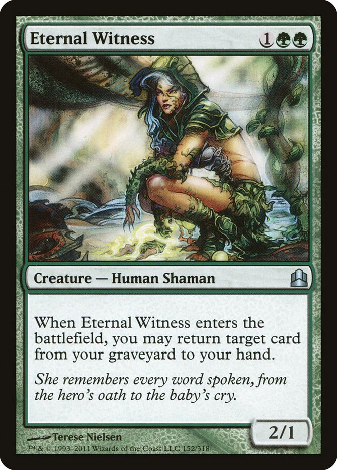 Eternal Witness [Commander 2011] | Clutch Gaming