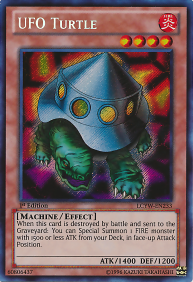 UFO Turtle [LCYW-EN233] Secret Rare | Clutch Gaming