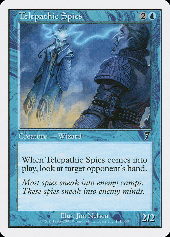 Telepathic Spies [Seventh Edition] | Clutch Gaming