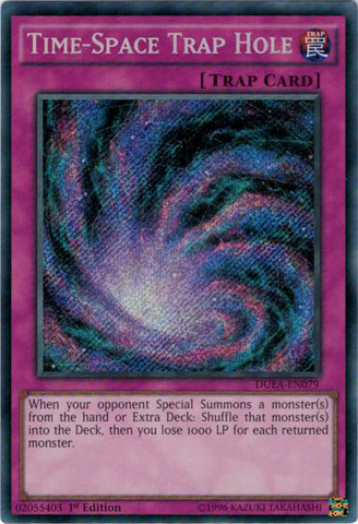 Time-Space Trap Hole [DUEA-EN079] Secret Rare | Clutch Gaming