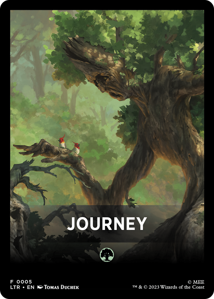 Journey Theme Card [The Lord of the Rings: Tales of Middle-Earth Tokens] | Clutch Gaming