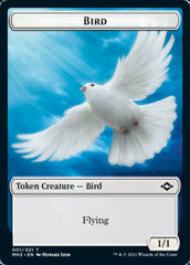 Bird // Clue (15) Double-Sided Token [Modern Horizons 2 Tokens] | Clutch Gaming