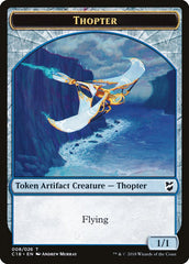 Myr (007) // Thopter (008) Double-Sided Token [Commander 2018 Tokens] | Clutch Gaming