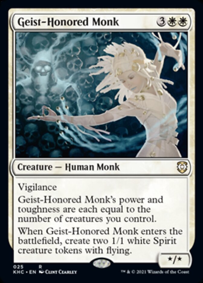 Geist-Honored Monk [Kaldheim Commander] | Clutch Gaming