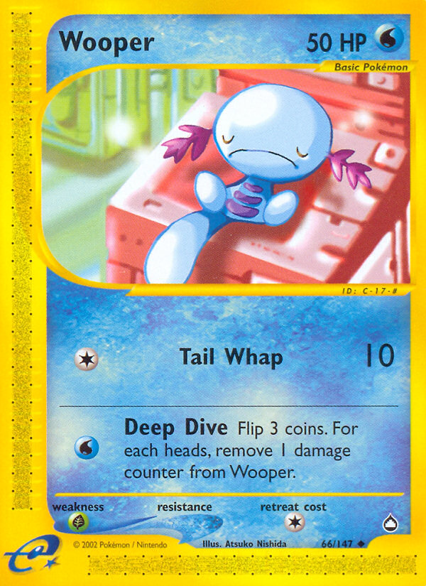 Wooper (66/147) [Aquapolis] | Clutch Gaming