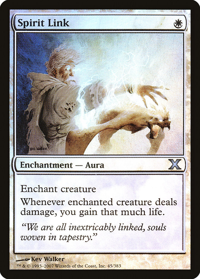 Spirit Link (Premium Foil) [Tenth Edition] | Clutch Gaming