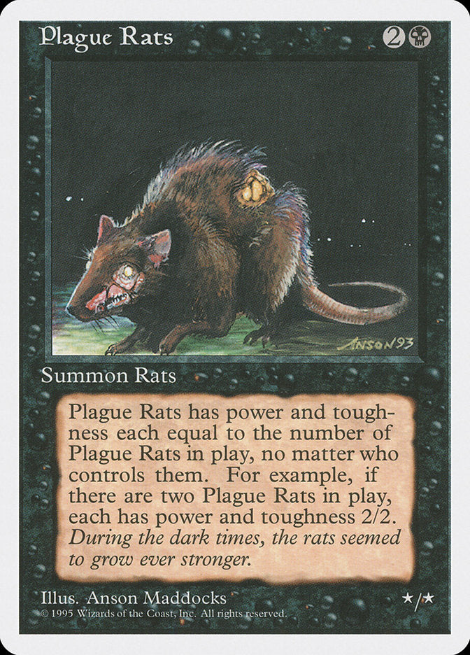 Plague Rats [Fourth Edition] | Clutch Gaming