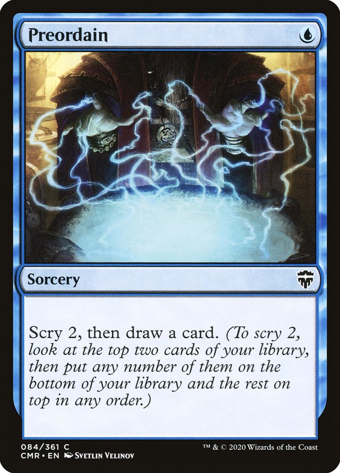 Preordain [Commander Legends] | Clutch Gaming