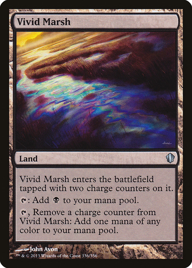 Vivid Marsh [Commander 2013] | Clutch Gaming