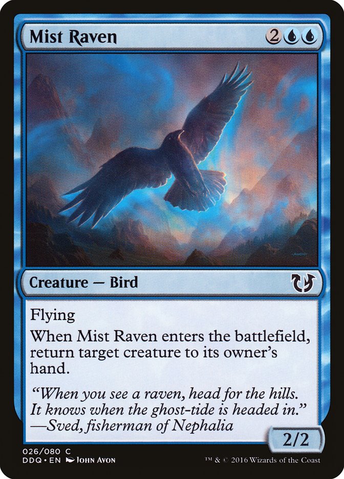 Mist Raven [Duel Decks: Blessed vs. Cursed] | Clutch Gaming