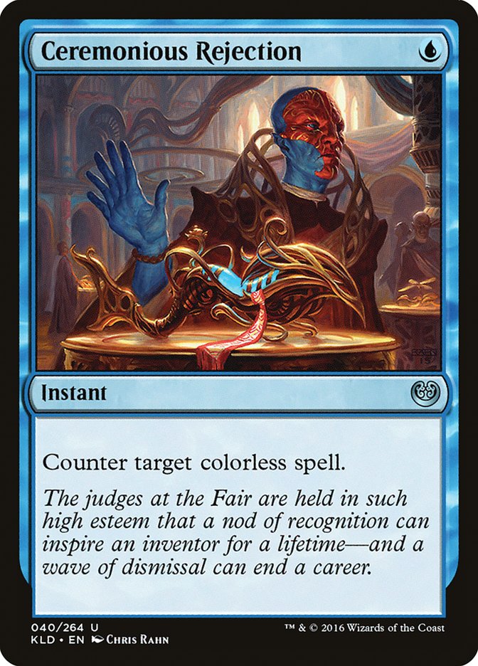 Ceremonious Rejection [Kaladesh] | Clutch Gaming